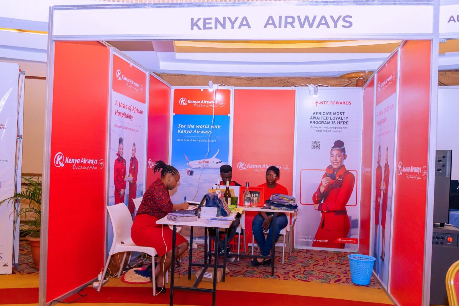 Sponsor and exhibitor stand